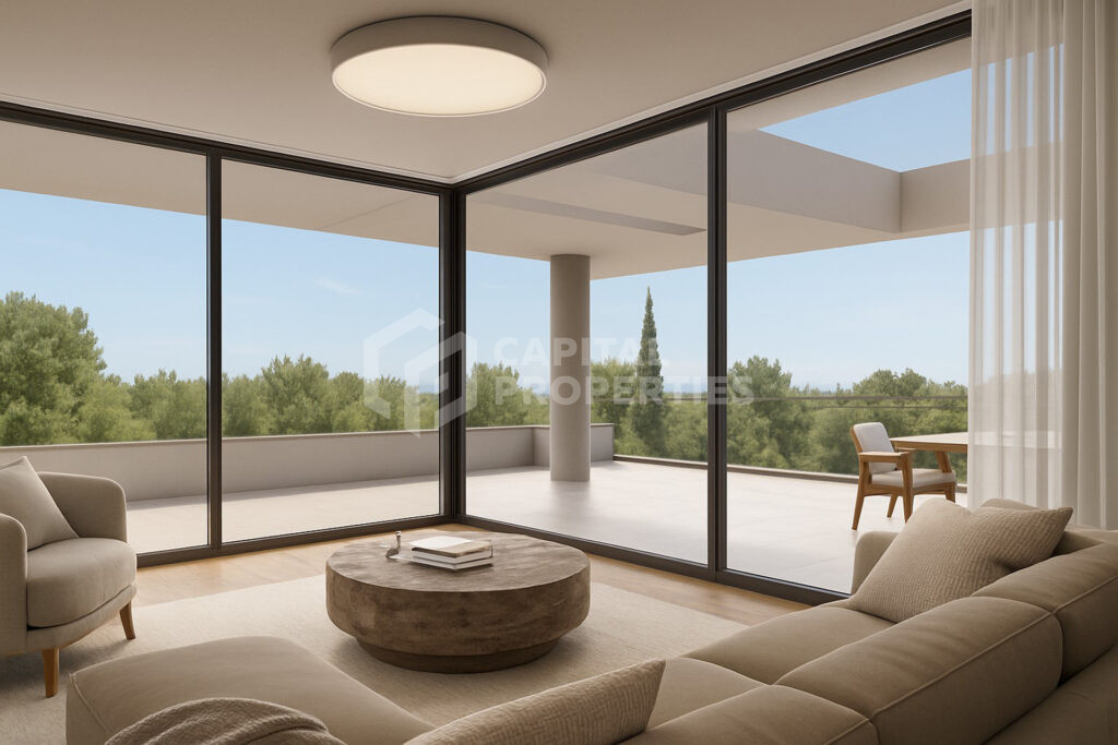 Elevated Seabreeze Residence in Voula