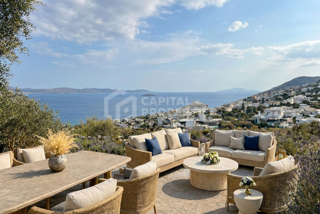 Varkiza One | Three-Level Seaside Residence with Roof Garden